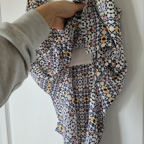 H&M blouse tank top colourful size 2 - Picture 4 of 7